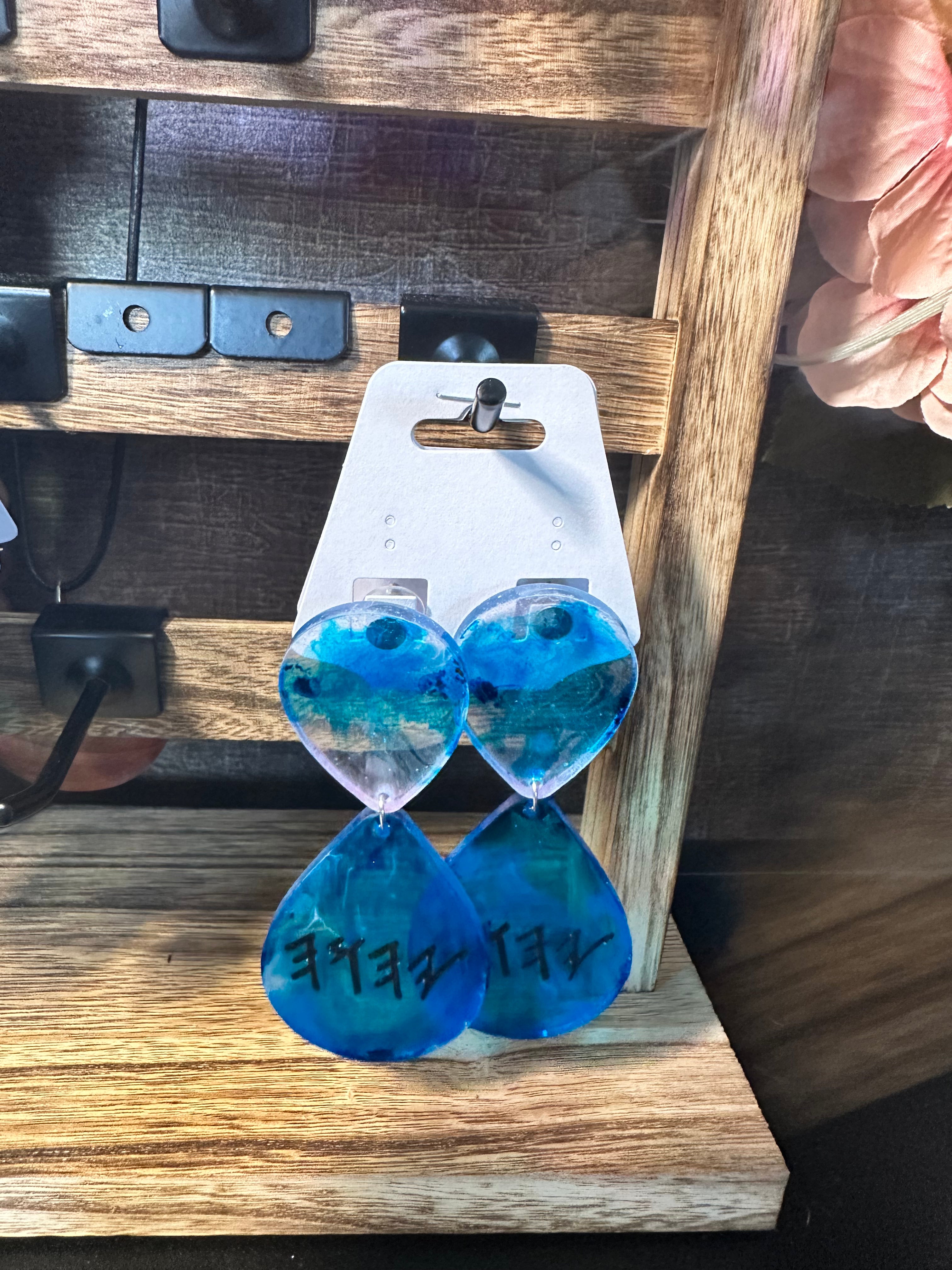 3.5in Yahuah (Paleo) Earrings